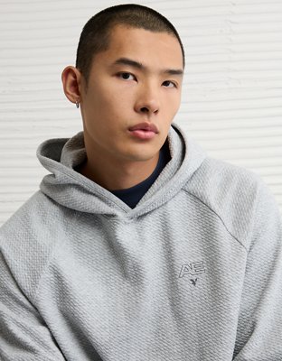 AE 24/7 Textured Hoodie | American Eagle