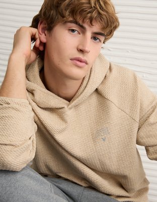 AE 24/7 Textured Fleece Hoodie
