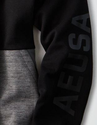 Женские худи American Eagle AE Color Block Zip-Up — фото 3