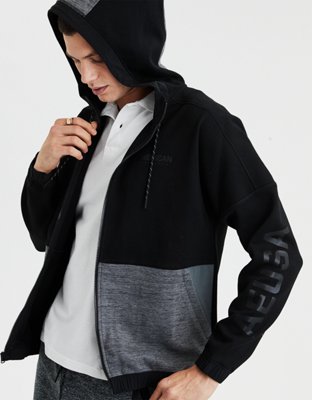 Женские худи American Eagle AE Color Block Zip-Up — фото 2