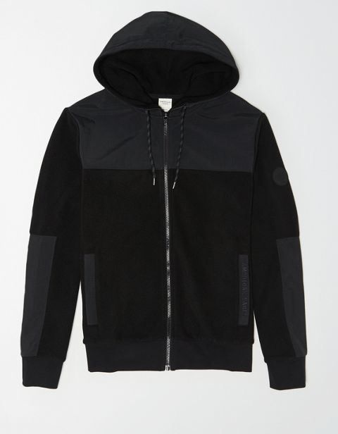 Мужские куртки American Eagle AE Polar Fleece Zip-Up Jacket