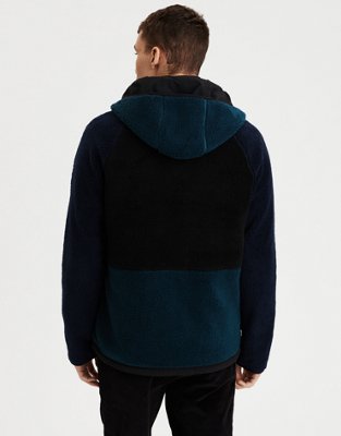 AE Reversible Sherpa Zip-Up Jacket