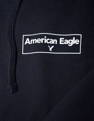 Мужские худи American Eagle AE Branded Zip-Up — фото 3