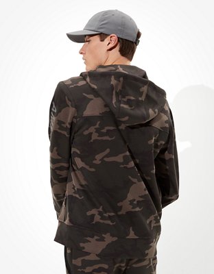 Мужские худи American Eagle AE Active 24/7 Camo Zip-Up — фото 3