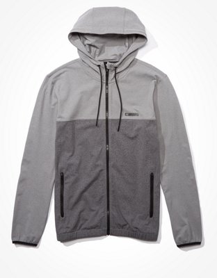 aerie side zip hoodie