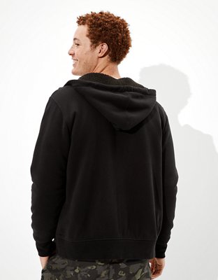 Мужские худи American Eagle AE Cozy Sherpa Lined Fleece Zip-Up — фото 4