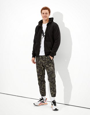 Мужские худи American Eagle AE Cozy Sherpa Lined Fleece Zip-Up — фото 2
