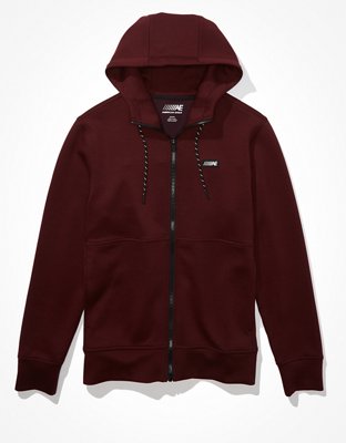 Buy AE Fleece Quarter Zip-Up Sweatshirt online