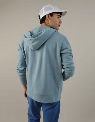 AE Logo Graphic Full-Zip Hoodie