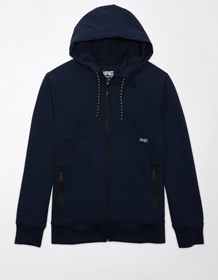 Buy AE Fleece Quarter Zip-Up Sweatshirt online