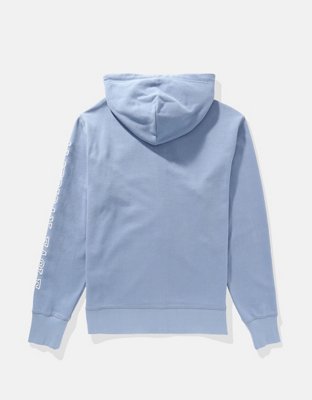 AE Fleece Logo Graphic Zip-Up Hoodie