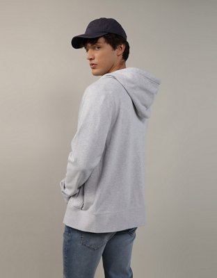 AE Hoodie de Fleece con Cierre y Gráfico de Logotipo