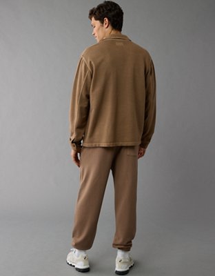 Женские куртки American Eagle AE Fleece Shirt Jacket — фото 6