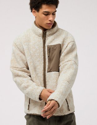 Мужские куртки American Eagle AE 24/7 Sherpa Fleece Jacket — фото 5