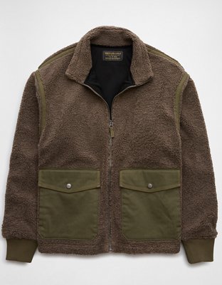 AE Zip-Up Sherpa Jacket