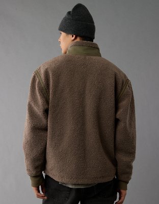 AE Zip-Up Sherpa Jacket