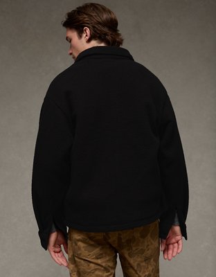 AE Sherpa Fleece Shacket