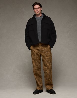 AE Sherpa Fleece Shacket