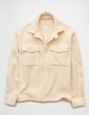 AE Sherpa Fleece Shacket