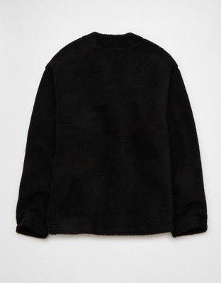 AE Sherpa Fleece Cardigan