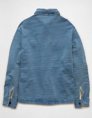 AE Indigo Shacket