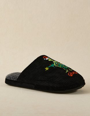 AE Grinch Corduroy Slipper