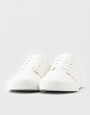 american eagle white canvas shoes