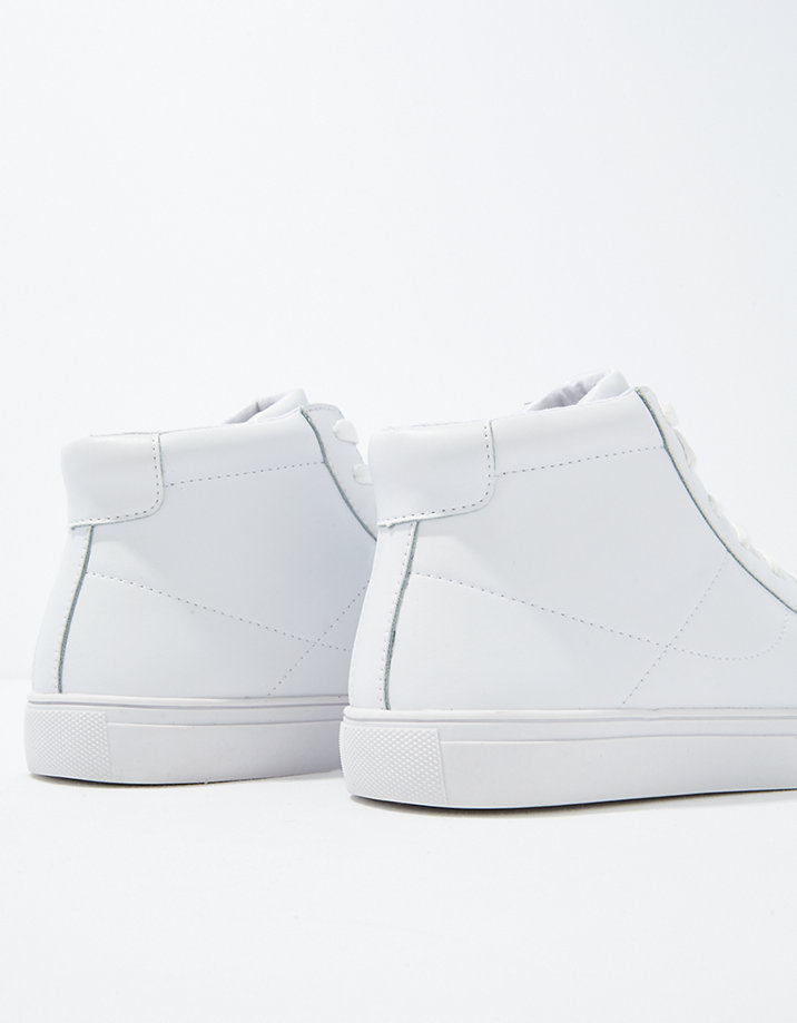 AE Leather High-Top Court Sneaker