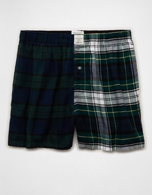 AEO Plaid Stretch Boxer Short