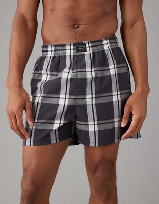 AEO Budweiser Plaid Stretch Boxer Short