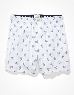 Мужские брюки American Eagle AEO Palm Trees Stretch Boxer Short — фото 3