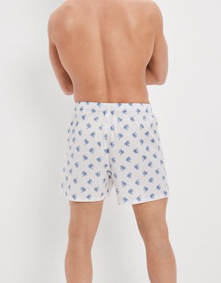 Мужские брюки American Eagle AEO Palm Trees Stretch Boxer Short — фото 2