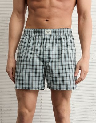 AEO Men's Palm Trees Stretch Boxer Short