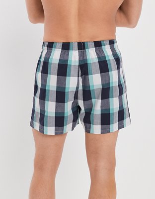AEO Plaid Stretch Boxer Short