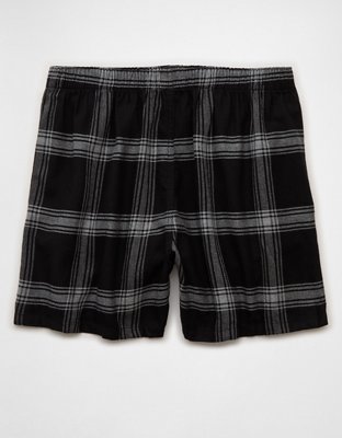 Caleçon boxeur extensible à poche à carreaux AEO