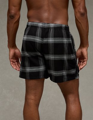 AEO Plaid Stretch Pocket Boxer Short