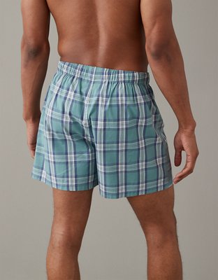 AEO Plaid Stretch Boxer Short