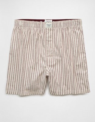 AEO Mens Plaid Stretch Boxer Short