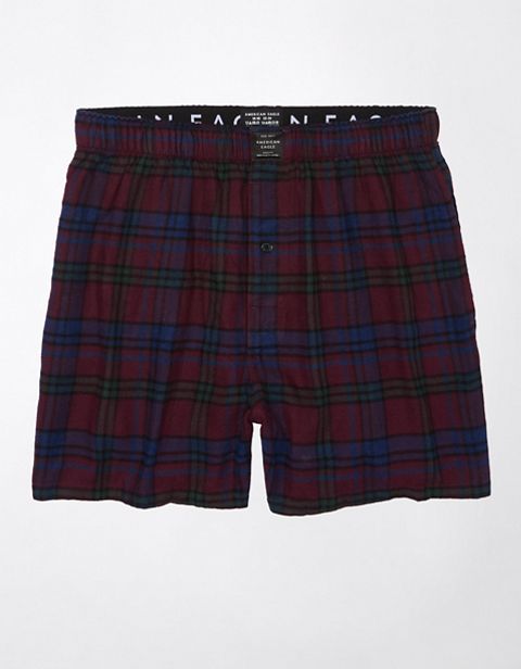 Мужские брюки American Eagle AEO Flannel Pocket Boxer