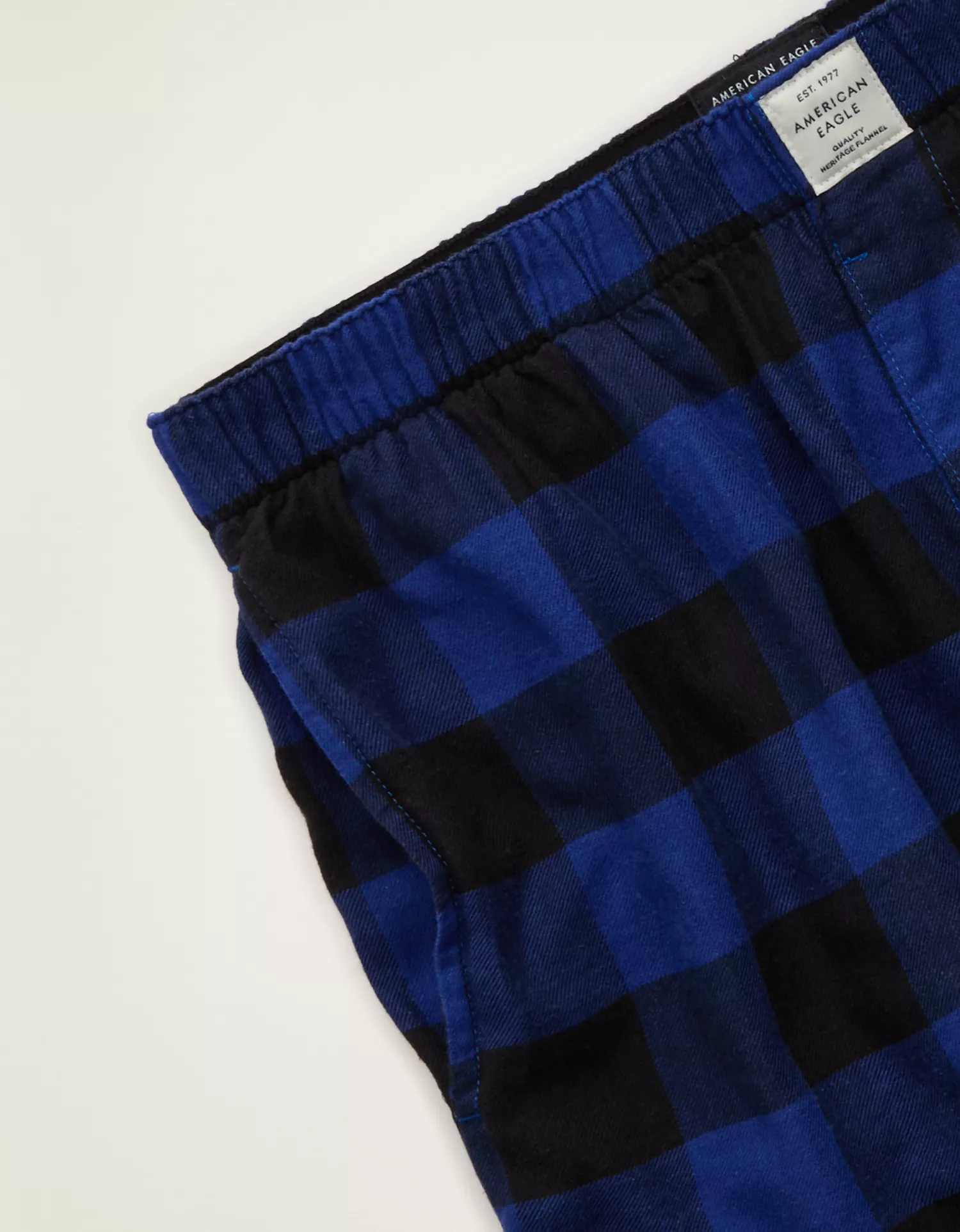 AEO Men's Flannel Pocket Boxer Short - thumbnail 4
