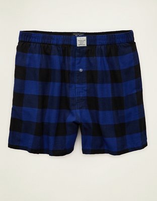 AEO Men's Flannel Pocket Boxer Short
