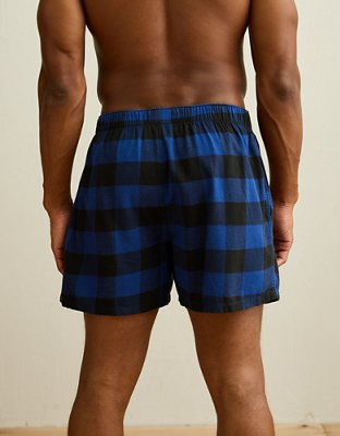 AEO Men's Flannel Pocket Boxer Short