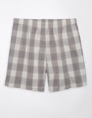 AEO Plaid Stretch Boxer Short