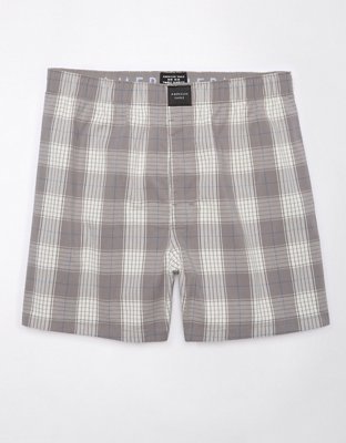 AEO Plaid Stretch Boxer Short