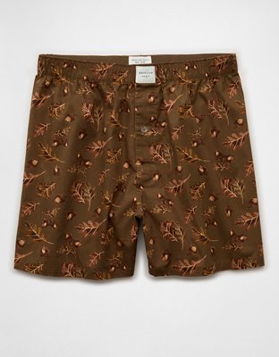 AEO Plaid Stretch Lounge Boxer Short