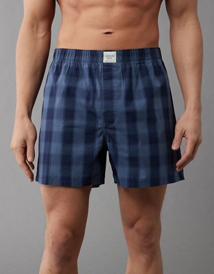 AEO Plaid Stretch Boxer Short