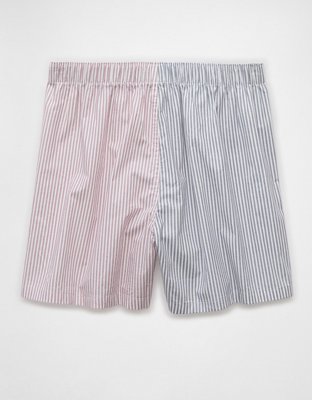 AEO Short Bóxer Stretch Rayado para hombre