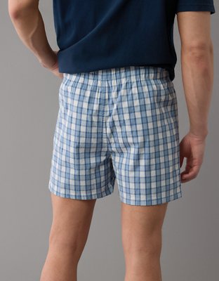 AEO Plaid Stretch Boxer Short