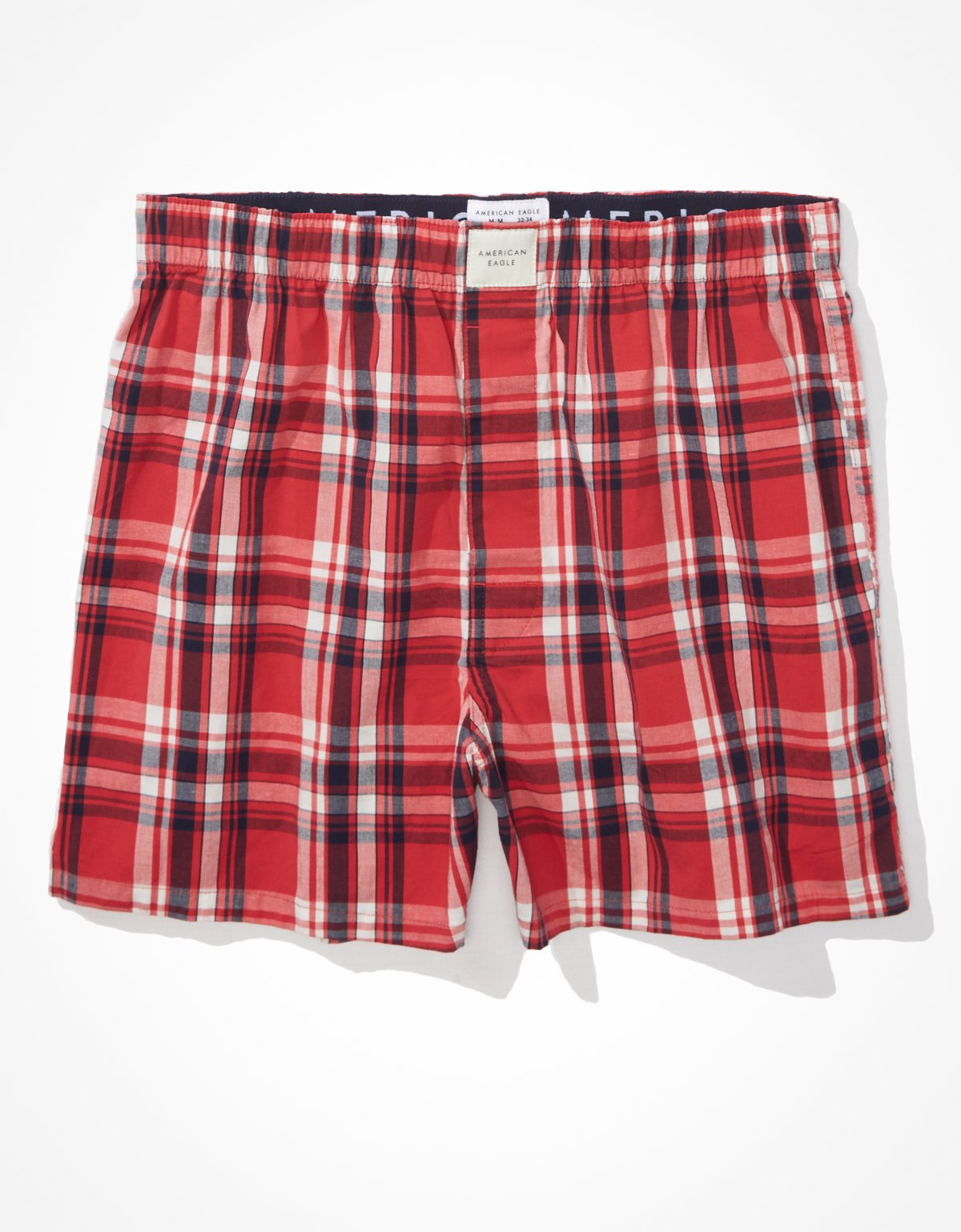 AEO Men's Plaid Stretch Boxer Short - image 3