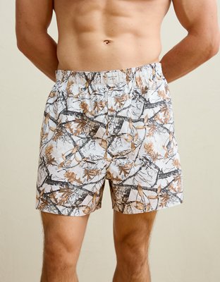 AEO Men's Stretch Cotton Boxer Short